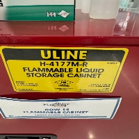 ULINE 22 Gallon Flammable Liquid Storage Cabinet image 0